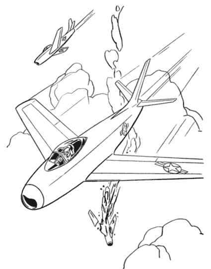 Página para colorir: Avião (Transporte) #135011 - Páginas para Colorir Imprimíveis Gratuitamente