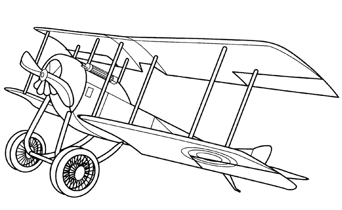 Página para colorir: Avião (Transporte) #135014 - Páginas para Colorir Imprimíveis Gratuitamente