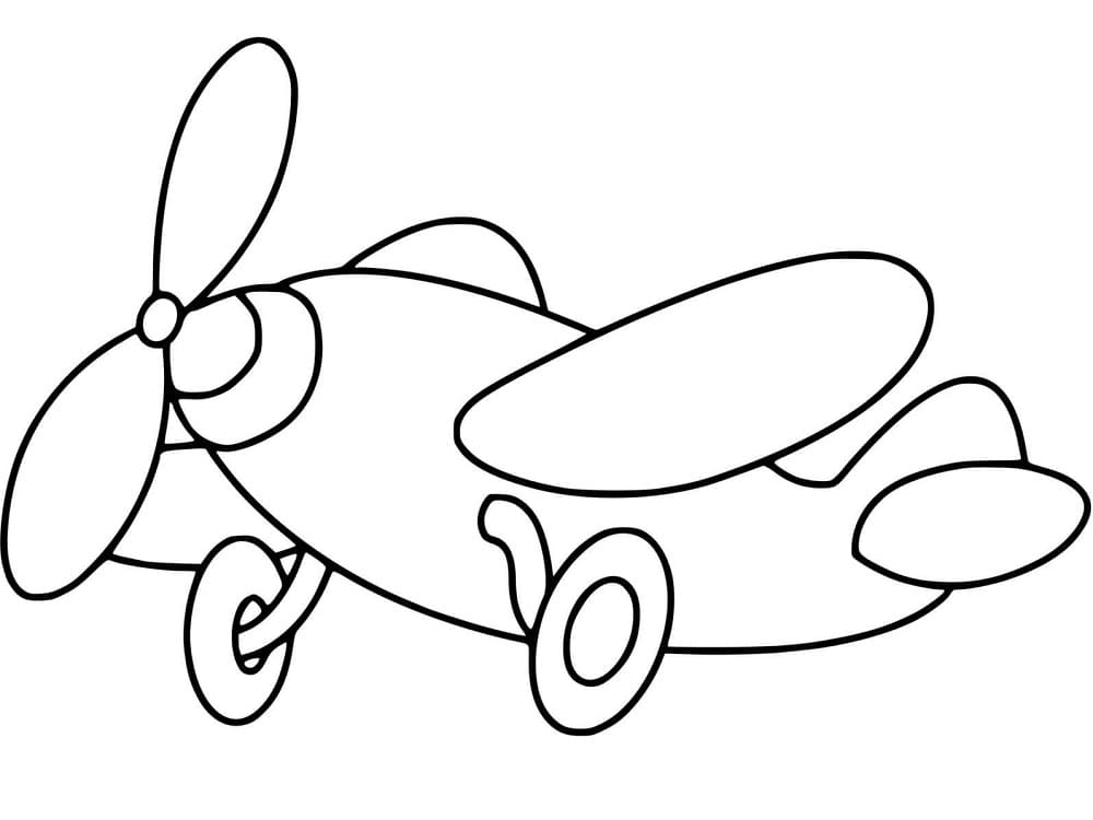 Desenho gratuito Avião #183570 da colecao Transporte para imprimir