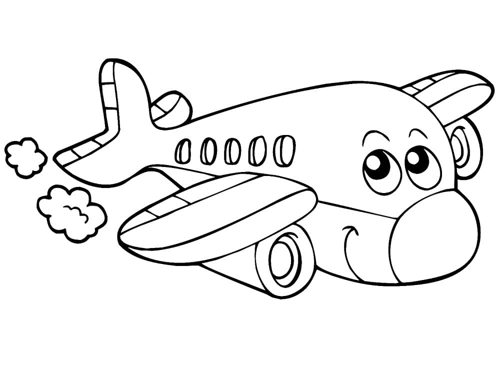 Desenho gratuito Avião #183575 da colecao Transporte para imprimir
