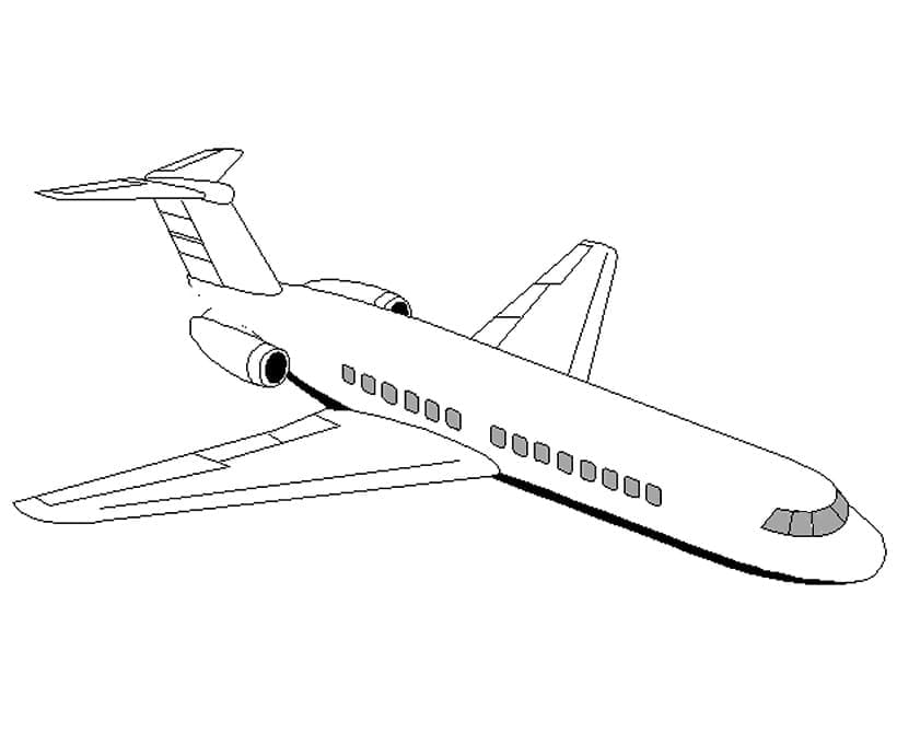 Desenho gratuito Avião #183587 da colecao Transporte para imprimir