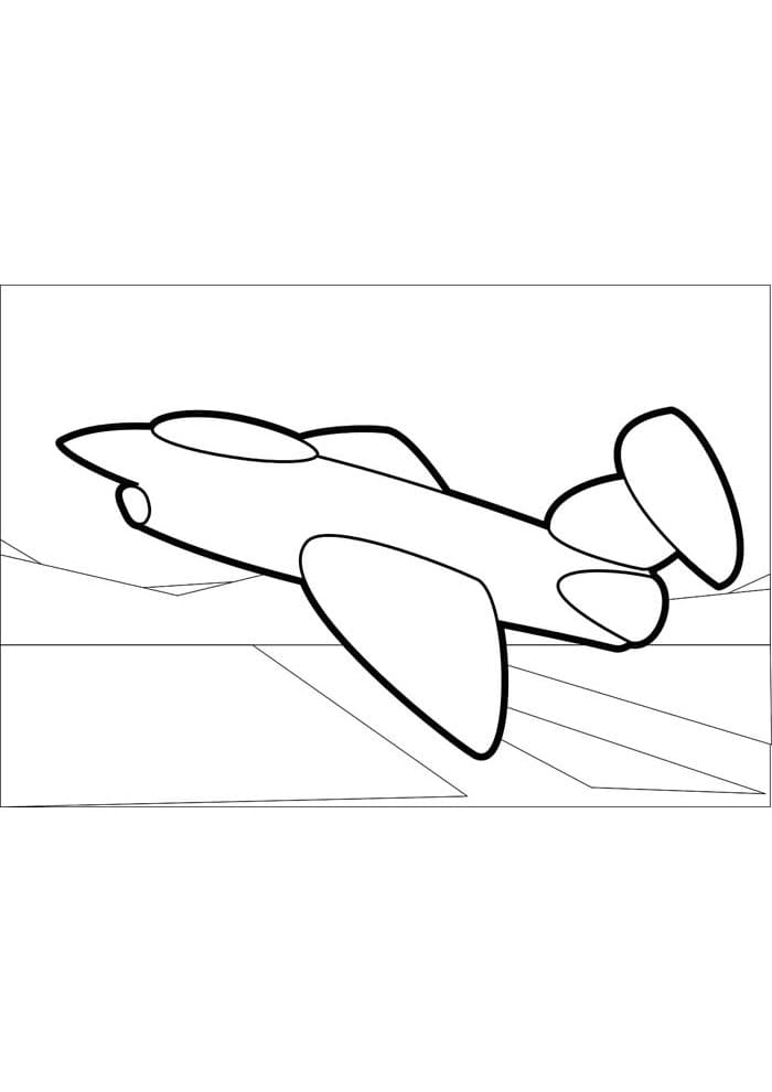 Desenho gratuito Avião #215748 da colecao Transporte para imprimir