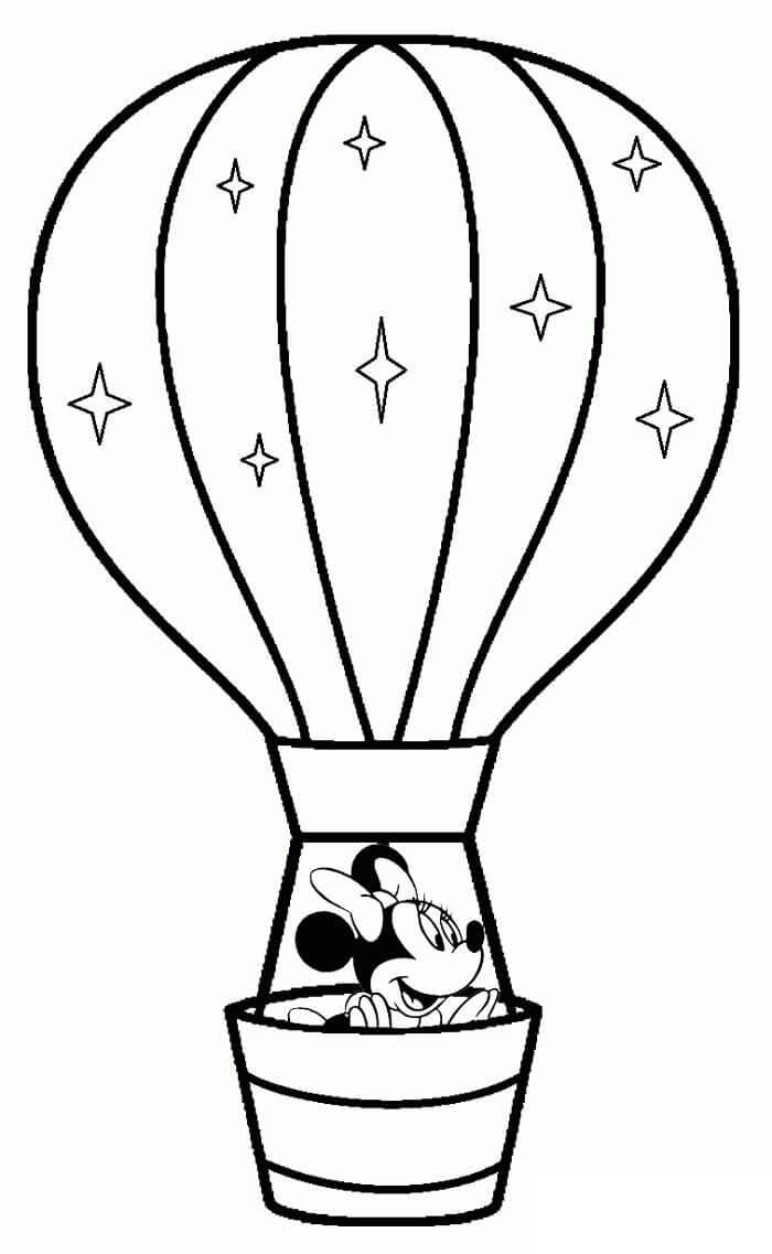 Desenho gratuito Balão de Ar Quente #179502 da colecao Transporte para imprimir