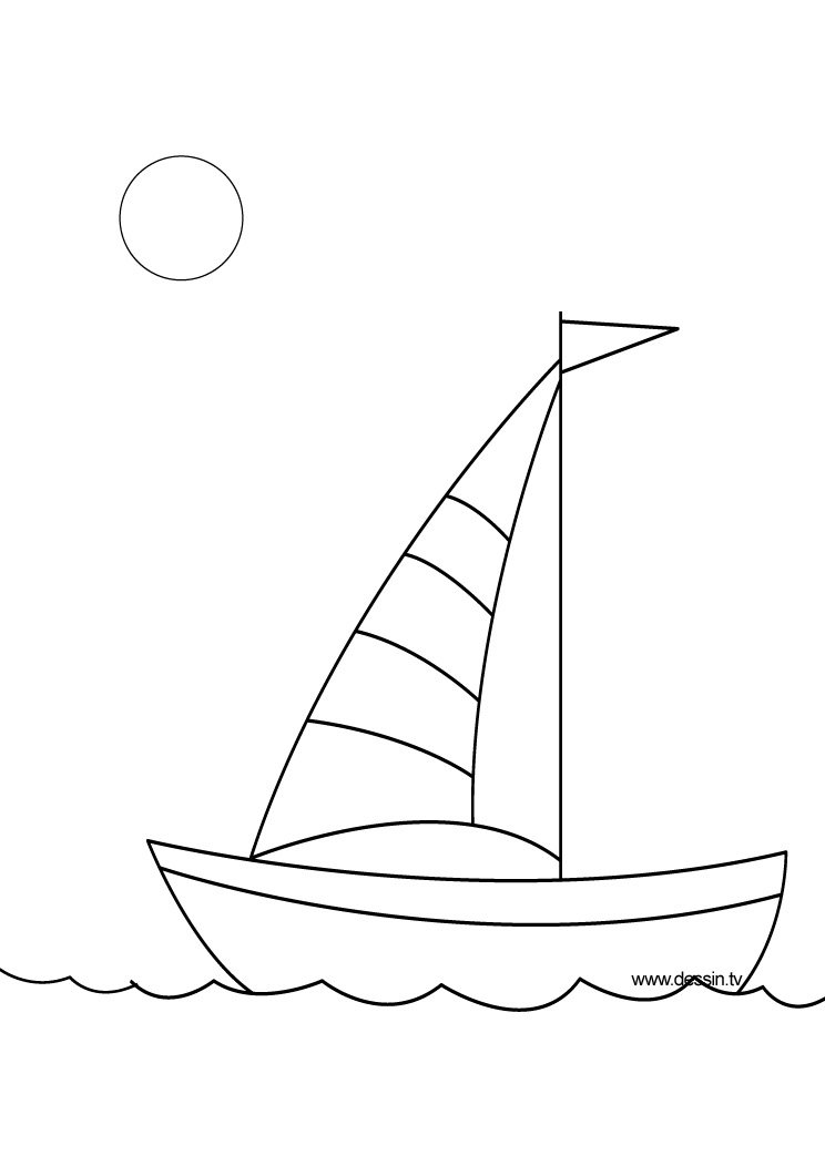 Página para colorir: Barco / Navio (Transporte) #137447 - Páginas para Colorir Imprimíveis Gratuitamente