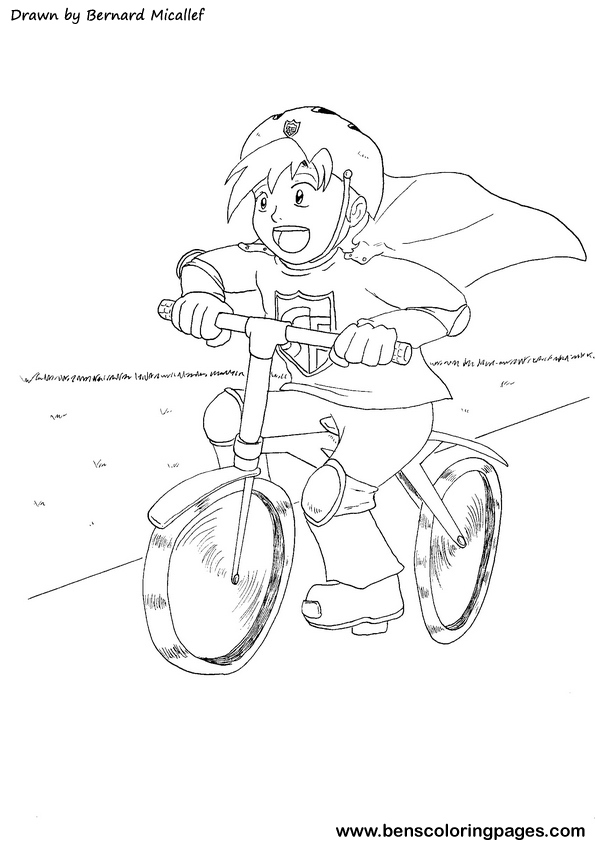 Página para colorir: Bicicleta (Transporte) #137004 - Páginas para Colorir Imprimíveis Gratuitamente