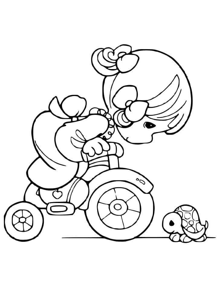 Desenho para colorir Bicicleta #175399 da coleção Transporte, pronto para imprimir