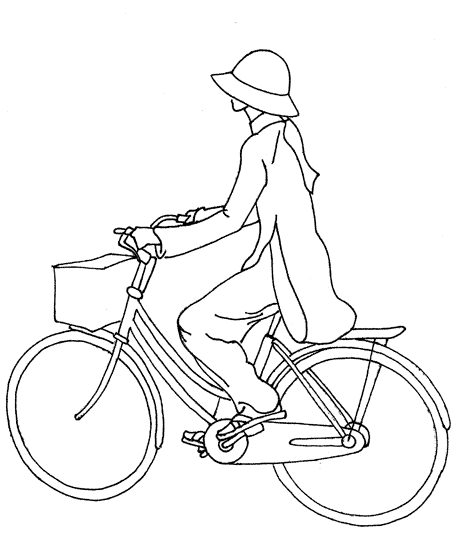 Página para colorir: Bicicleta / Bicicleta (Transporte) #136945 - Páginas para Colorir Imprimíveis Gratuitamente