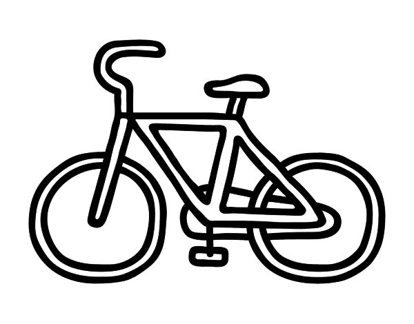 Página para colorir: Bicicleta / Bicicleta (Transporte) #136953 - Páginas para Colorir Imprimíveis Gratuitamente