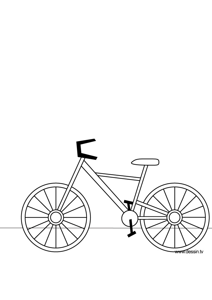 Página para colorir: Bicicleta / Bicicleta (Transporte) #136956 - Páginas para Colorir Imprimíveis Gratuitamente