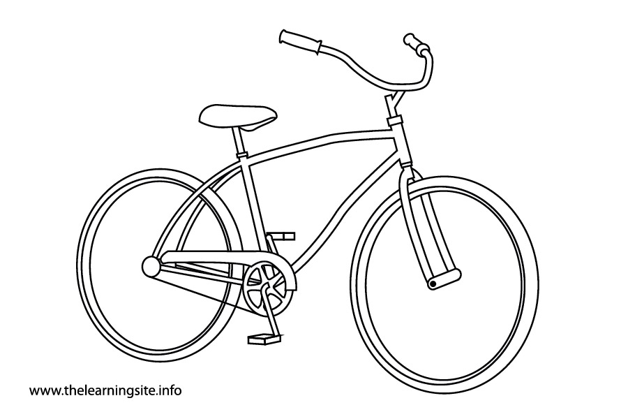 Página para colorir: Bicicleta / Bicicleta (Transporte) #136968 - Páginas para Colorir Imprimíveis Gratuitamente