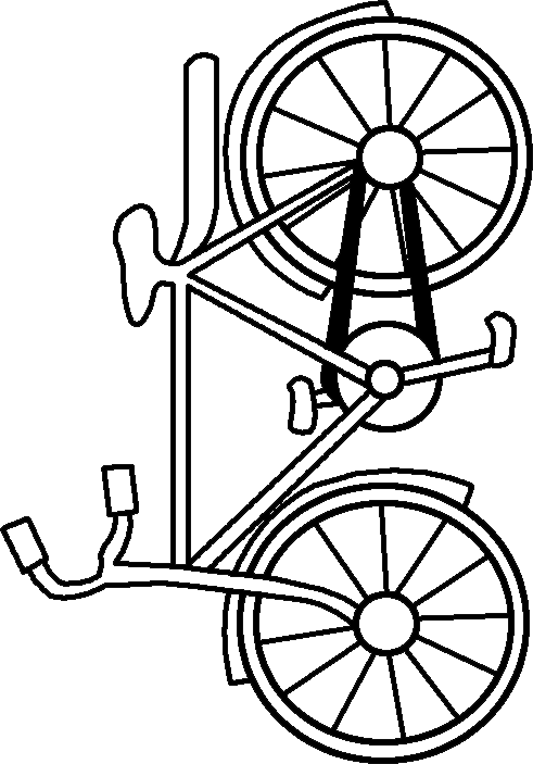 Página para colorir: Bicicleta / Bicicleta (Transporte) #136979 - Páginas para Colorir Imprimíveis Gratuitamente