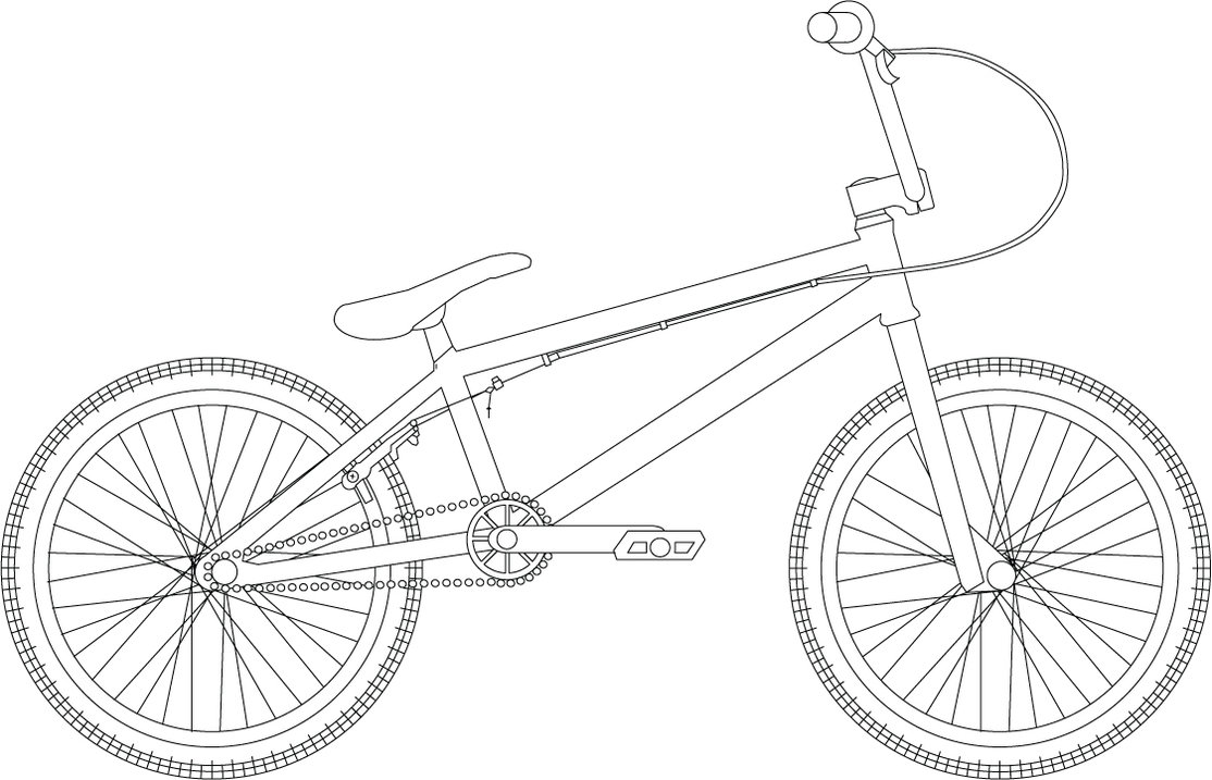 Página para colorir: Bicicleta / Bicicleta (Transporte) #136992 - Páginas para Colorir Imprimíveis Gratuitamente