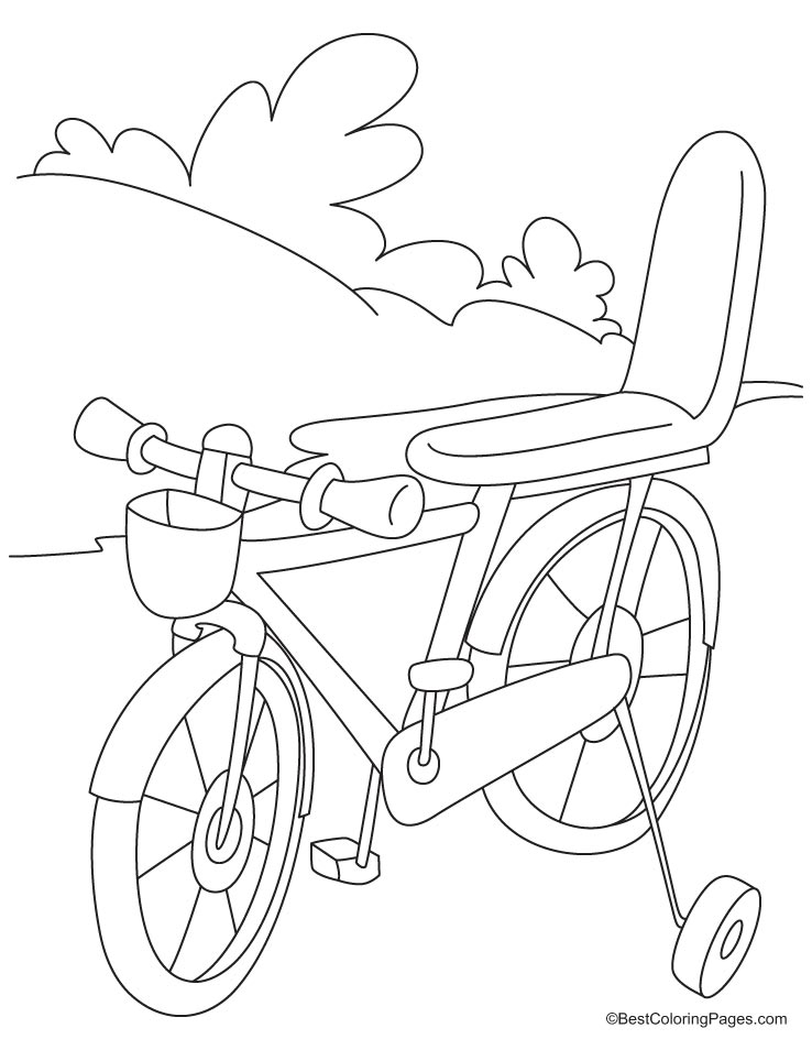 Página para colorir: Bicicleta / Bicicleta (Transporte) #136995 - Páginas para Colorir Imprimíveis Gratuitamente