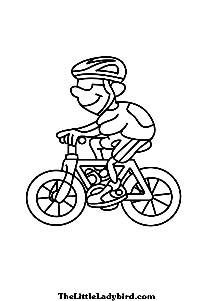 Página para colorir: Bicicleta / Bicicleta (Transporte) #136998 - Páginas para Colorir Imprimíveis Gratuitamente