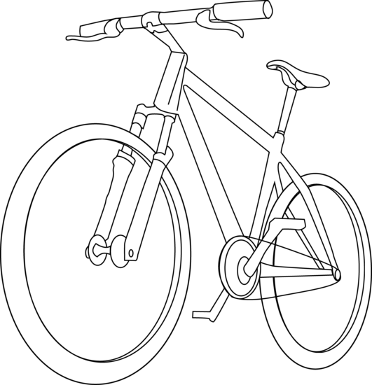 Página para colorir: Bicicleta / Bicicleta (Transporte) #137006 - Páginas para Colorir Imprimíveis Gratuitamente