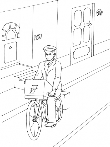 Página para colorir: Bicicleta / Bicicleta (Transporte) #137012 - Páginas para Colorir Imprimíveis Gratuitamente