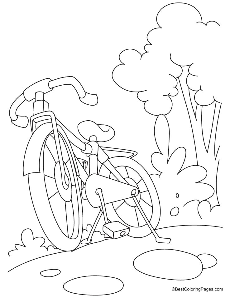 Página para colorir: Bicicleta / Bicicleta (Transporte) #137028 - Páginas para Colorir Imprimíveis Gratuitamente