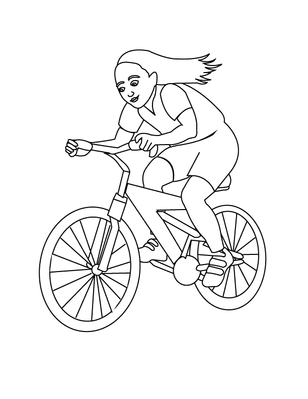 Página para colorir: Bicicleta / Bicicleta (Transporte) #137032 - Páginas para Colorir Imprimíveis Gratuitamente