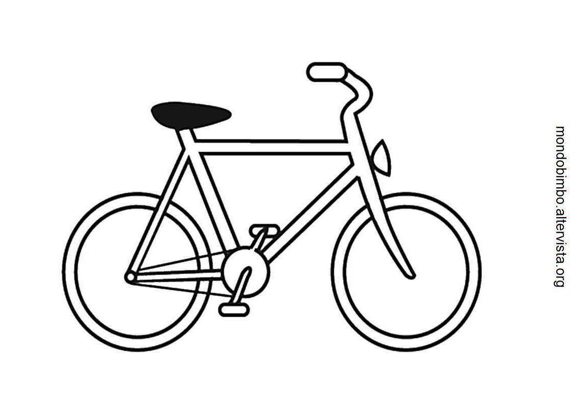 Página para colorir: Bicicleta / Bicicleta (Transporte) #137045 - Páginas para Colorir Imprimíveis Gratuitamente