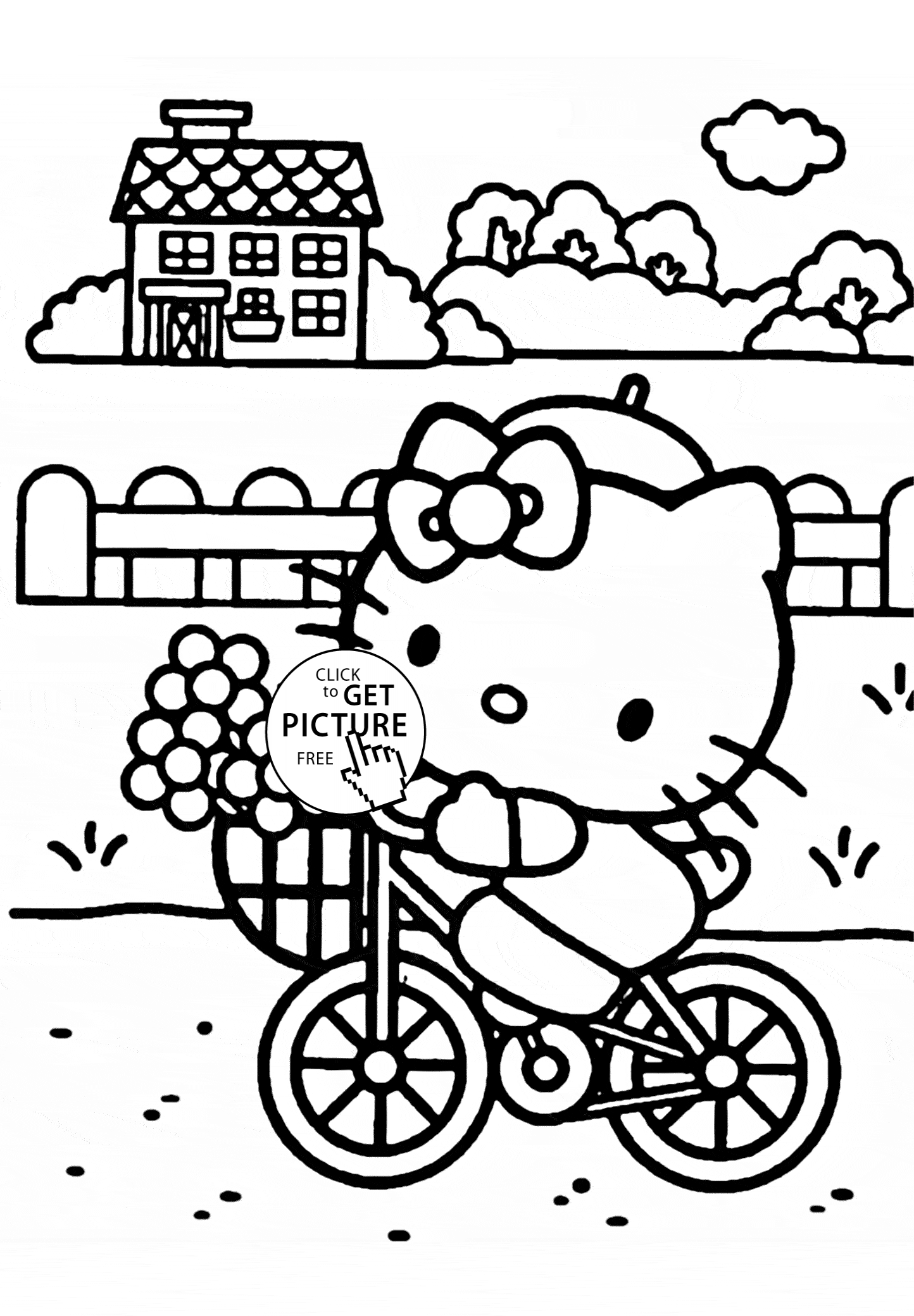 Página para colorir: Bicicleta / Bicicleta (Transporte) #137064 - Páginas para Colorir Imprimíveis Gratuitamente