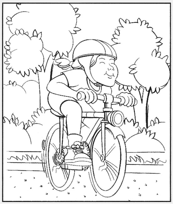 Página para colorir: Bicicleta / Bicicleta (Transporte) #137142 - Páginas para Colorir Imprimíveis Gratuitamente