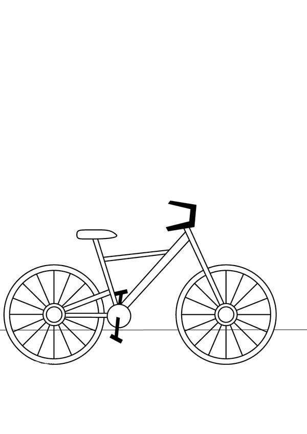 Página para colorir: Bicicleta / Bicicleta (Transporte) #137150 - Páginas para Colorir Imprimíveis Gratuitamente