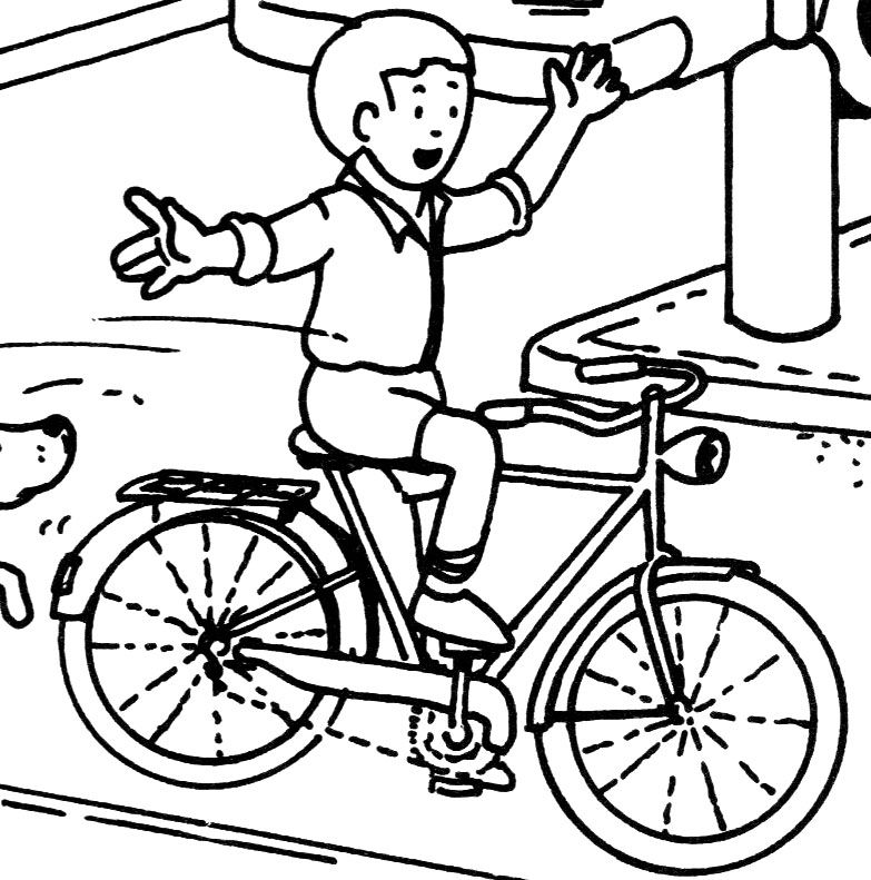 Página para colorir: Bicicleta / Bicicleta (Transporte) #137184 - Páginas para Colorir Imprimíveis Gratuitamente