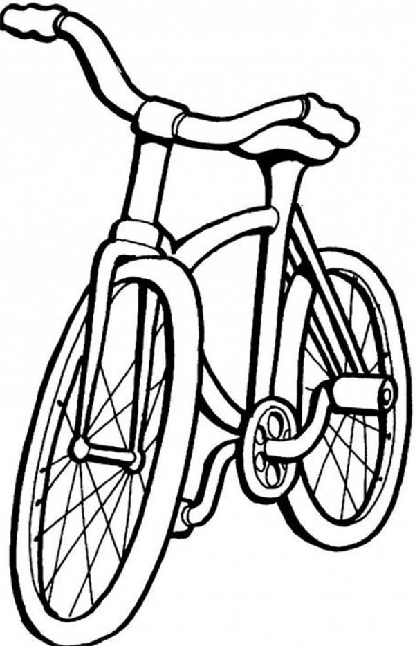 Página para colorir: Bicicleta / Bicicleta (Transporte) #137188 - Páginas para Colorir Imprimíveis Gratuitamente