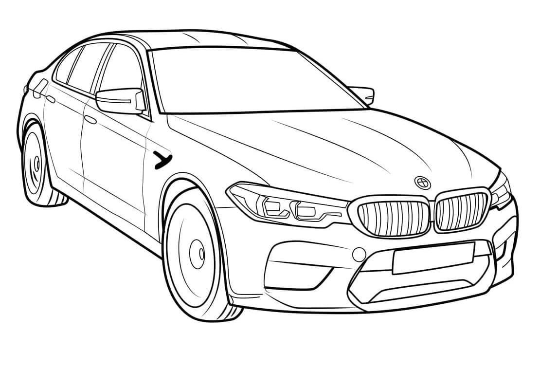 Desenho gratuito BMW #204411 da colecao Transporte para imprimir