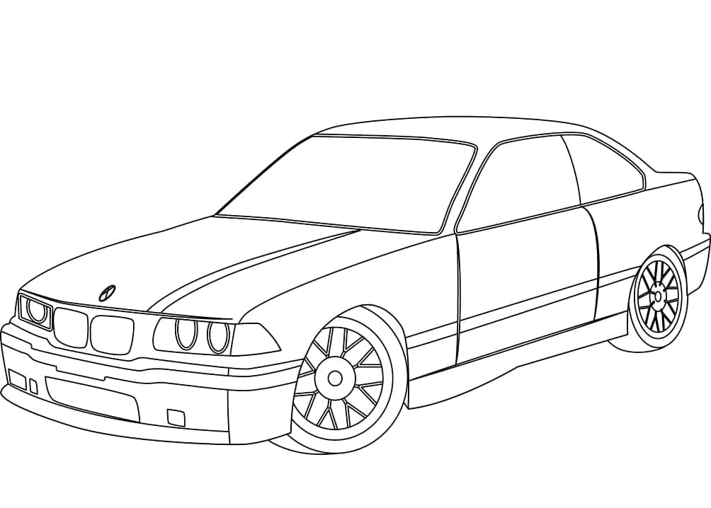 Desenho gratuito BMW #204421 da colecao Transporte para imprimir