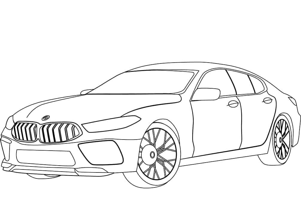 Desenho gratuito BMW #204427 da colecao Transporte para imprimir