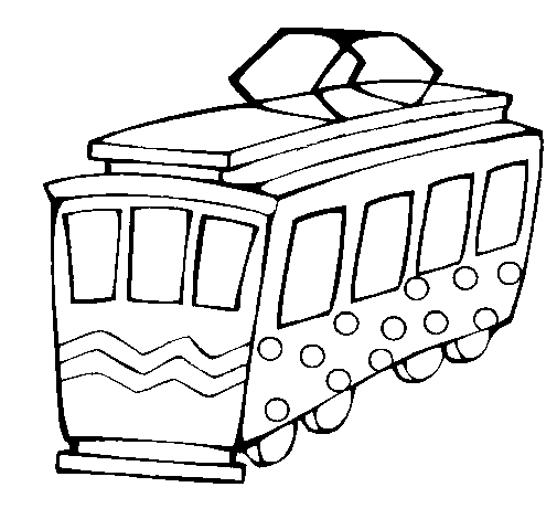 Desenho gratuito Bonde #145409 da colecao Transporte para imprimir