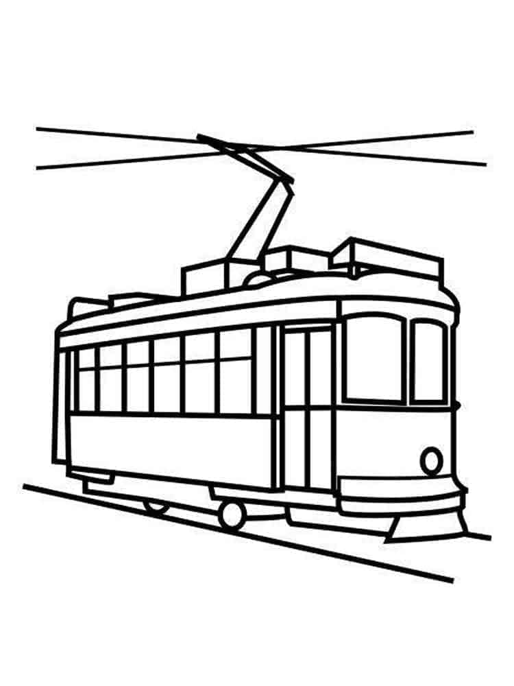 Desenho gratuito Bonde #210535 da colecao Transporte para imprimir