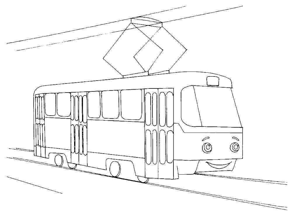 Desenho gratuito Bonde #210539 da colecao Transporte para imprimir