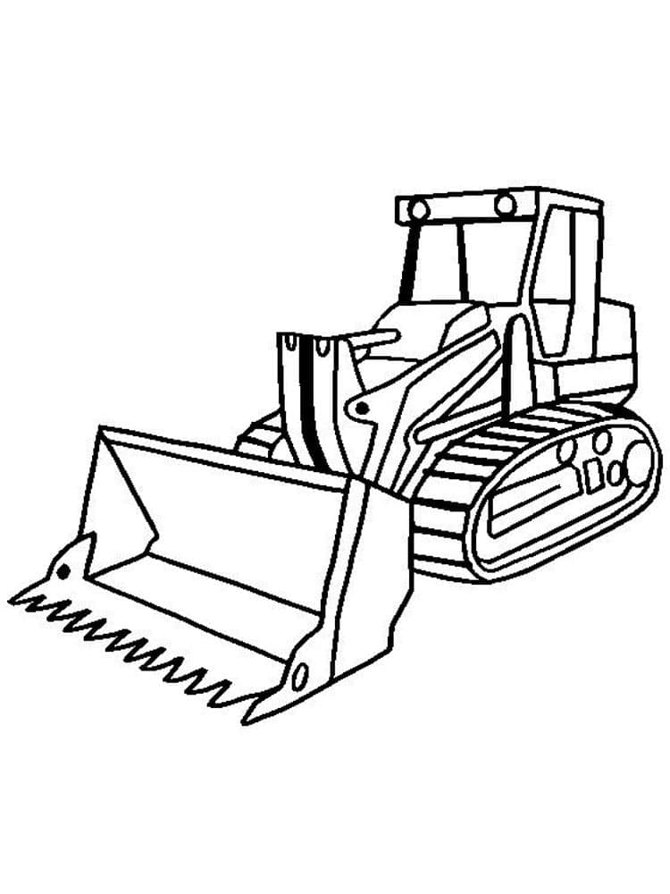 Desenho gratuito Bulldozer / Pá Mecânica #204515 da colecao Transporte para imprimir