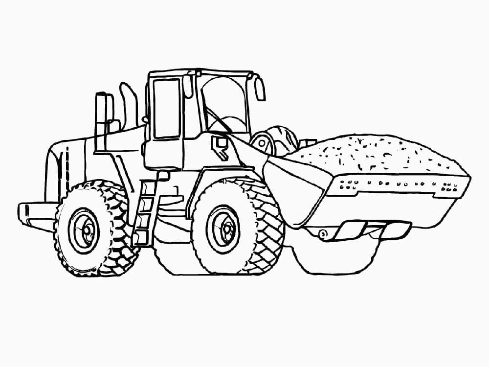 Desenho gratuito Bulldozer / Pá Mecânica #204517 da colecao Transporte para imprimir