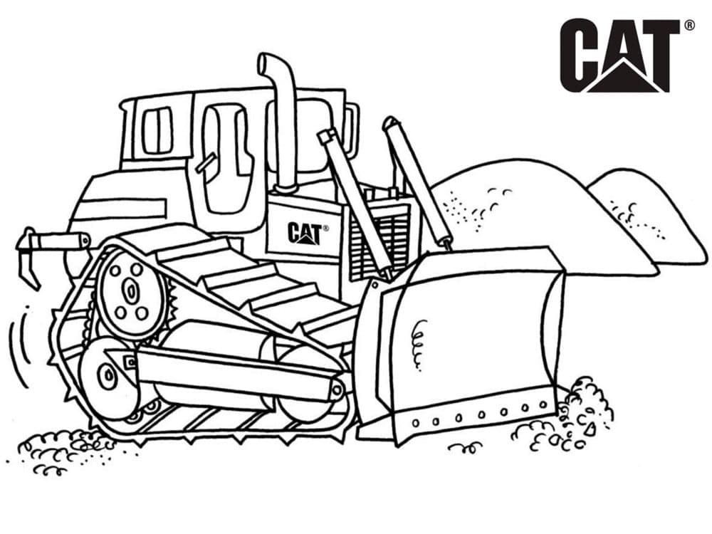 Desenho gratuito Bulldozer / Pá Mecânica #204520 da colecao Transporte para imprimir