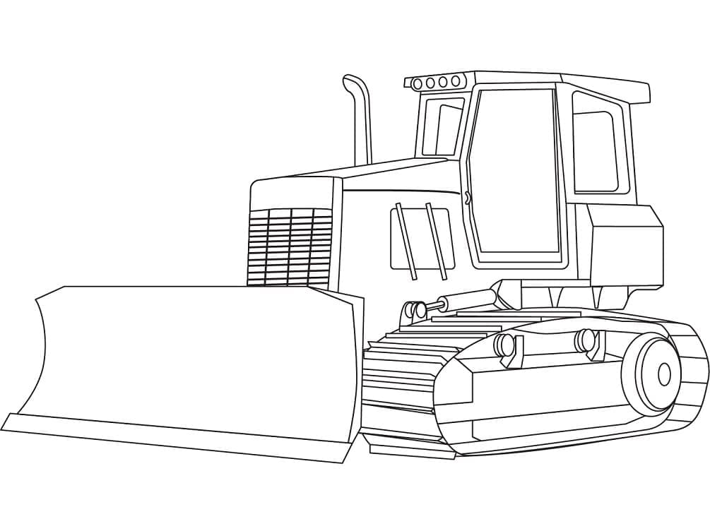 Desenho gratuito Bulldozer / Pá Mecânica #204534 da colecao Transporte para imprimir