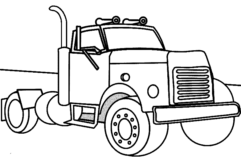 Página para colorir: Caminhão (Transporte) #135653 - Páginas para Colorir Imprimíveis Gratuitamente