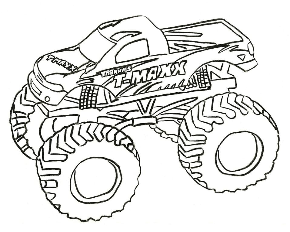 Desenho gratuito Caminhão Monstro #174830 da colecao Transporte para imprimir