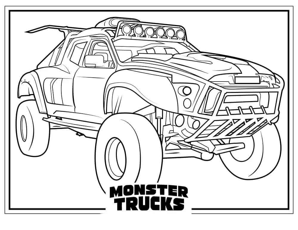 Desenho gratuito Caminhão Monstro #217922 da colecao Transporte para imprimir