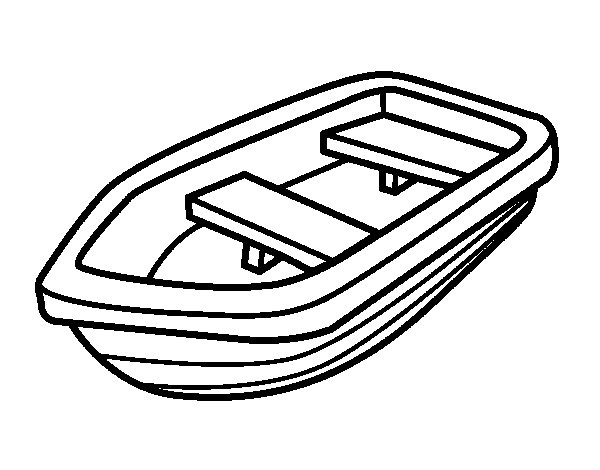Página para colorir: Canoa / Barco a Remo (Transporte) #142239 - Páginas para Colorir Imprimíveis Gratuitamente
