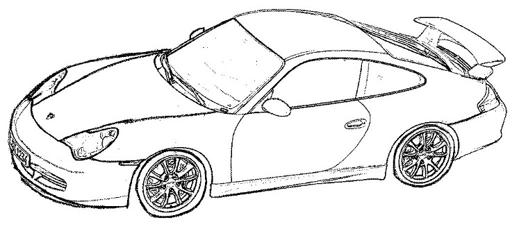 Página para colorir: Carro / Automotivo (Transporte) #146425 - Páginas para Colorir Imprimíveis Gratuitamente