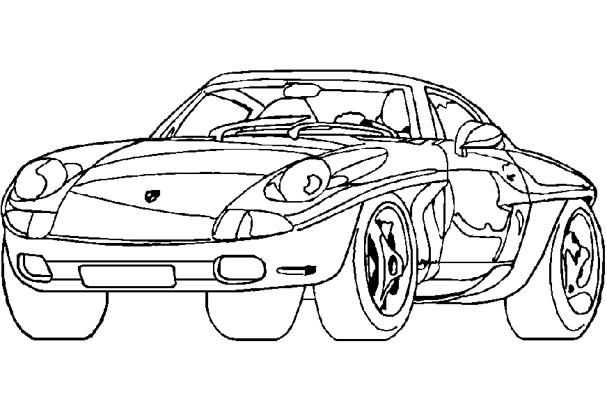 Página para colorir: Carro / Automotivo (Transporte) #146474 - Páginas para Colorir Imprimíveis Gratuitamente