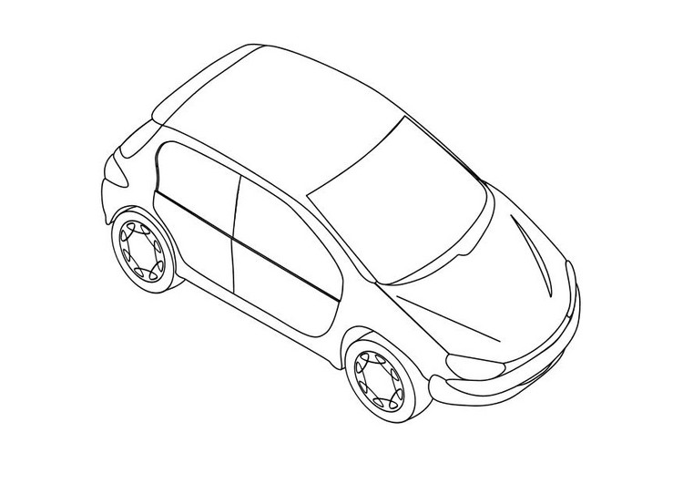 Página para colorir: Carro / Automotivo (Transporte) #146503 - Páginas para Colorir Imprimíveis Gratuitamente