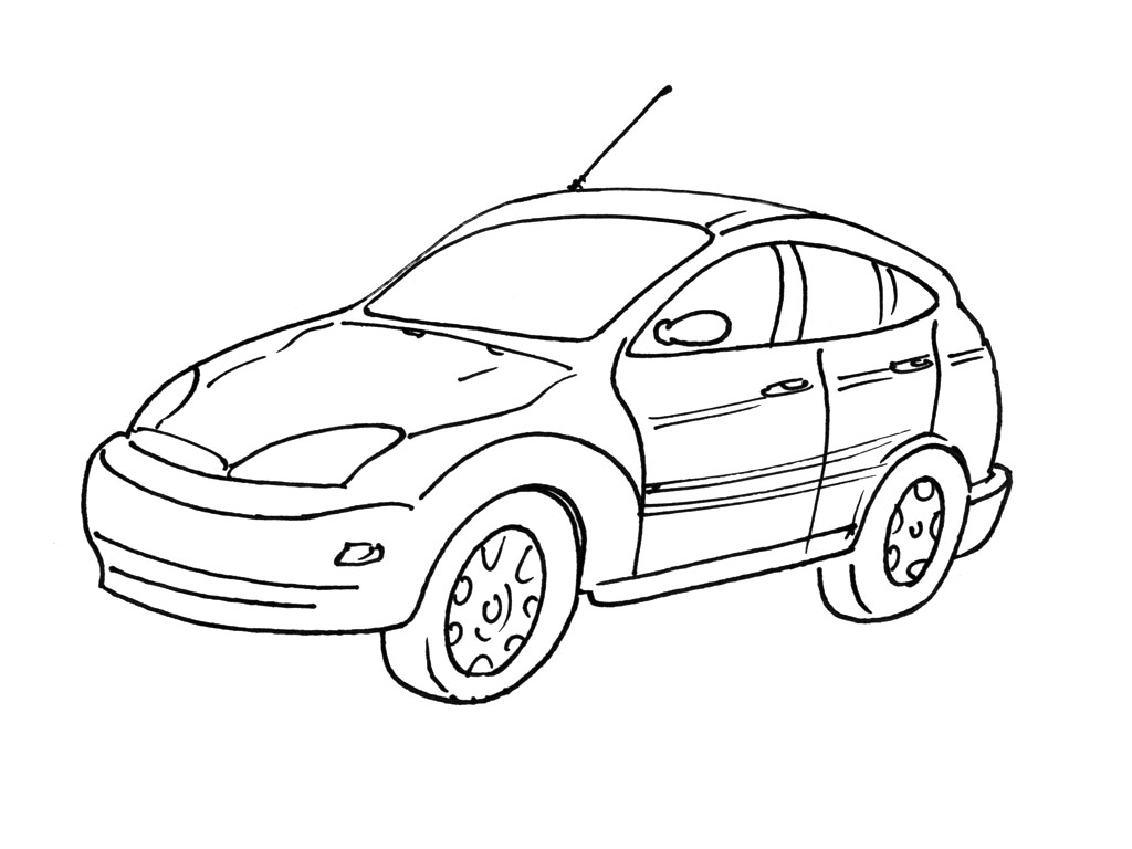 Página para colorir: Carro / Automotivo (Transporte) #146515 - Páginas para Colorir Imprimíveis Gratuitamente