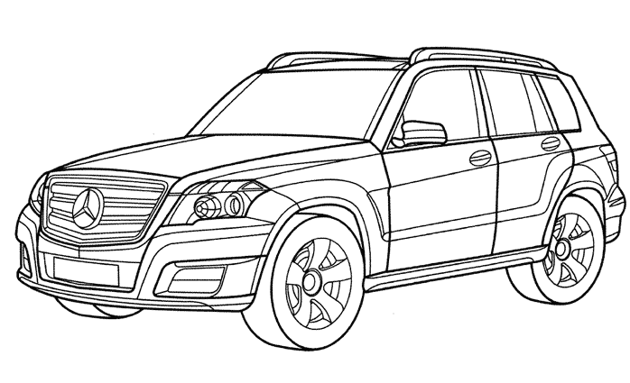 Página para colorir: Carro / Automotivo (Transporte) #146517 - Páginas para Colorir Imprimíveis Gratuitamente