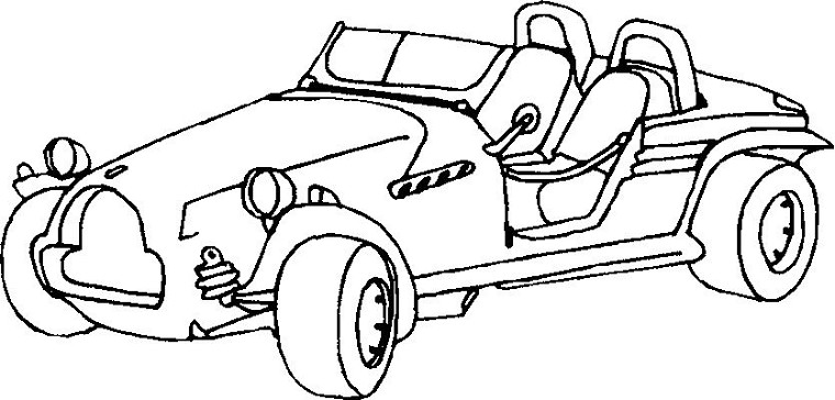 Página para colorir: Carro / Automotivo (Transporte) #146616 - Páginas para Colorir Imprimíveis Gratuitamente