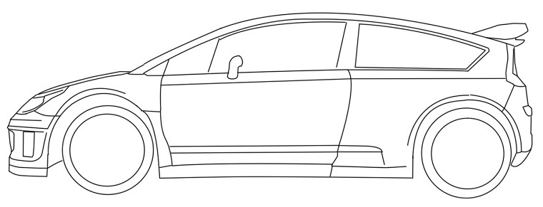 Página para colorir: Carro / Automotivo (Transporte) #146709 - Páginas para Colorir Imprimíveis Gratuitamente