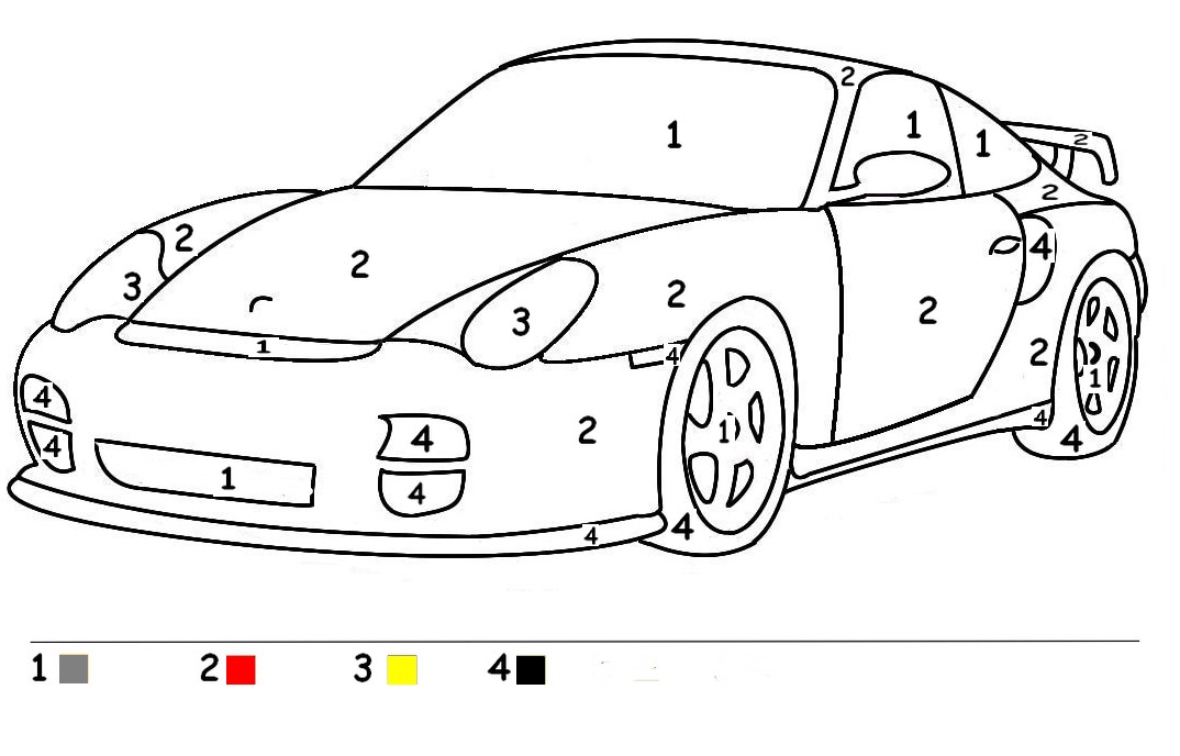 Página para colorir: carro de corrida (Transporte) #138887 - Páginas para Colorir Imprimíveis Gratuitamente